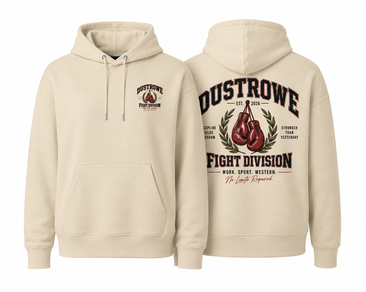 DUSTROWE Women's Fight Division Heritage Hoodie