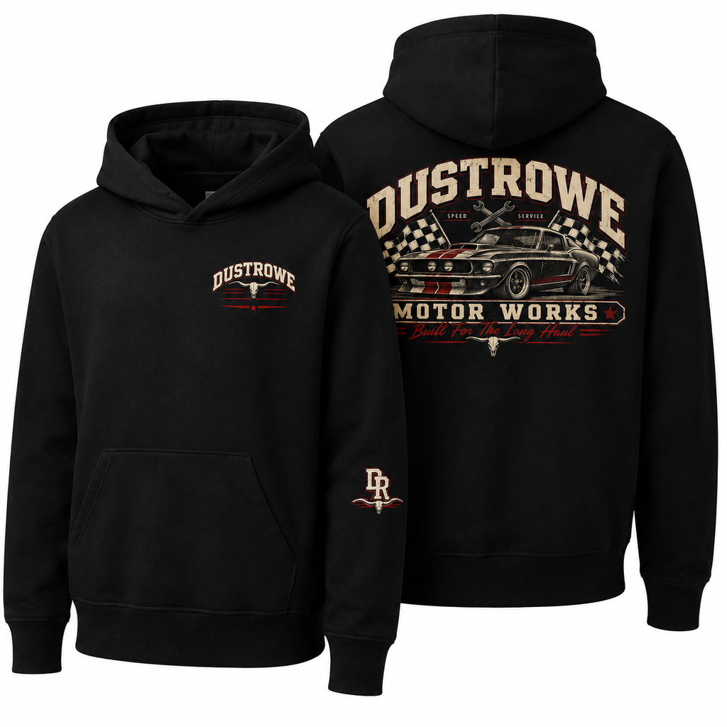 DUSTROWE Motor Works Hoodie
