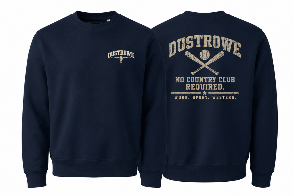 DUSTROWE Baseball Heritage Sweatshirt