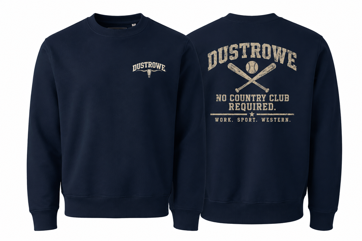 DUSTROWE Baseball Heritage Sweatshirt